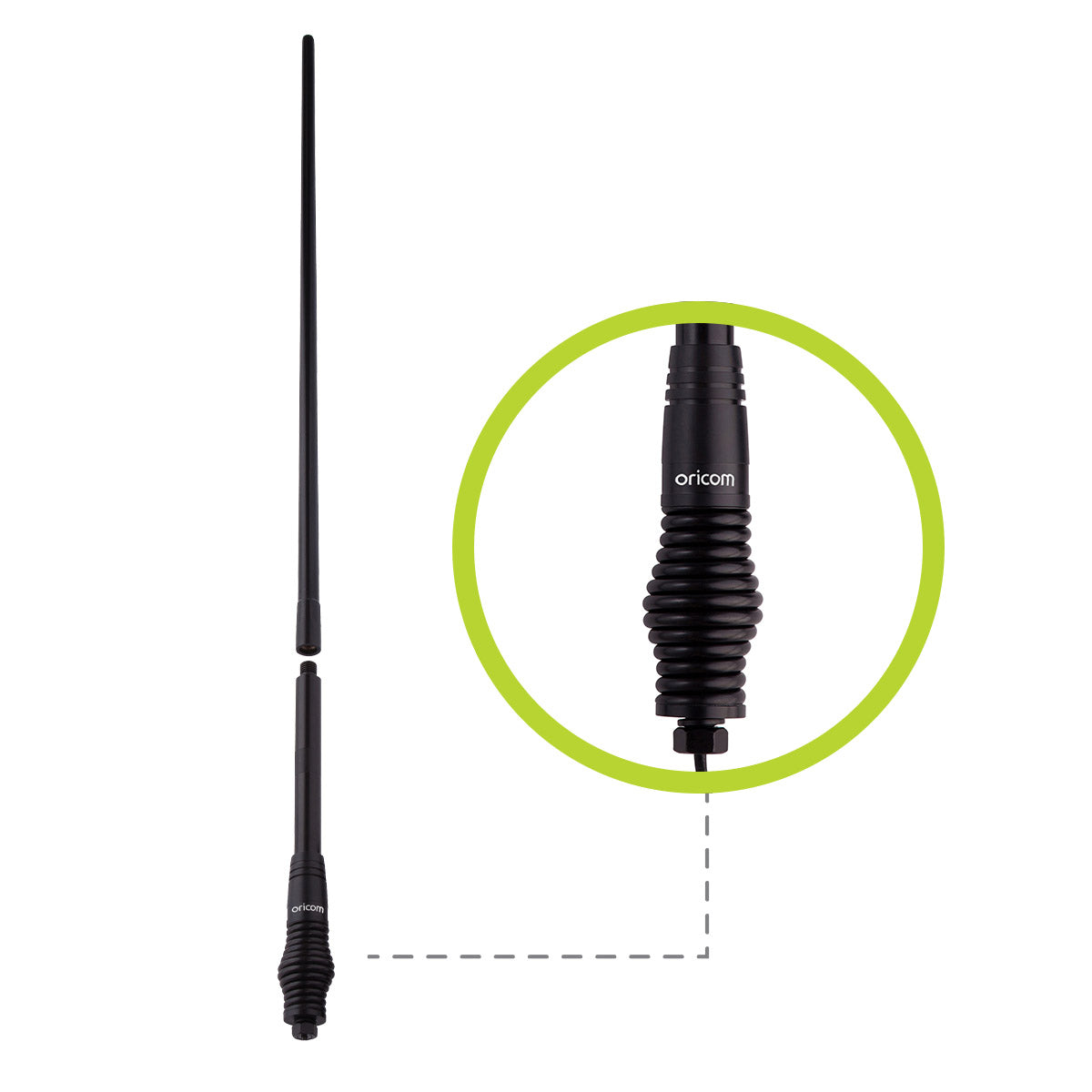 ORICOM ANU1200 All-Terrain UHF CB Antenna Pack (ANU1200)