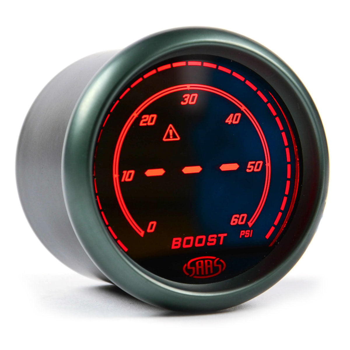 SAAS Boost Gauge Diesel 0-60psi 52mm Digital Series (SG41214)