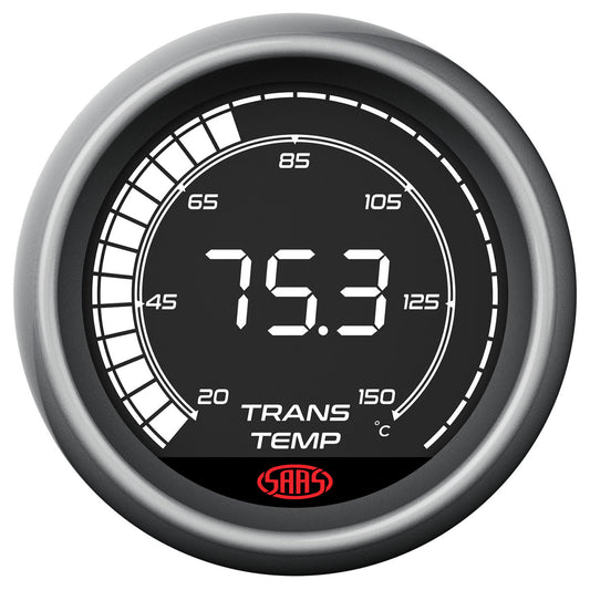 SAAS Trans Temp Gauge 20°-160° 52mm Digital Series (SG41222)