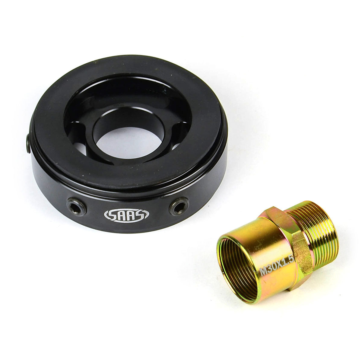 SAAS Oil Filter Sandwich Plate and Filter Bolt Kit SGAP3 M30x1.5 Thread (SGAP3-3015)