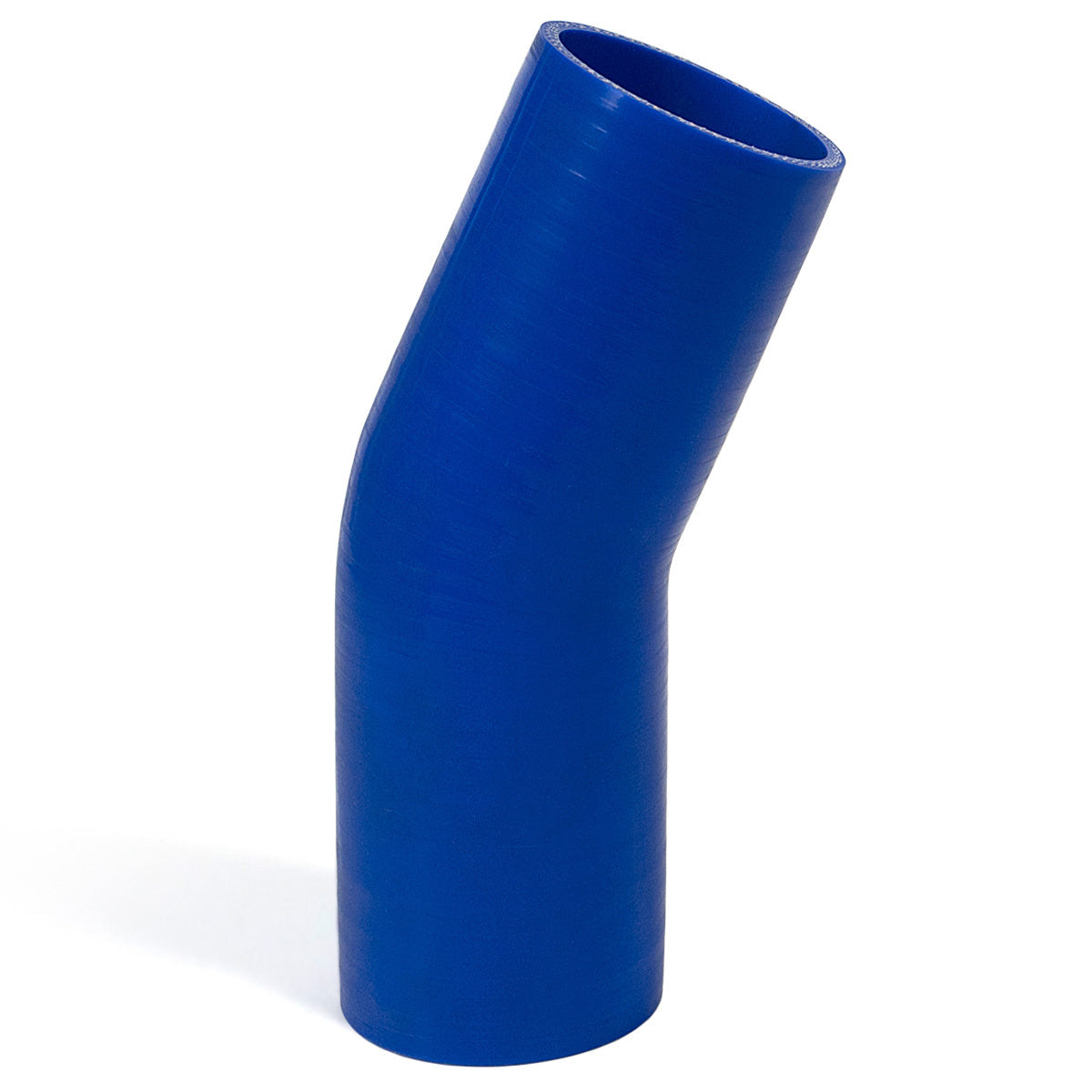 SAAS 23Deg 4 Ply Silicone Hose 76mm x 76mm Blue (SSH237676E)