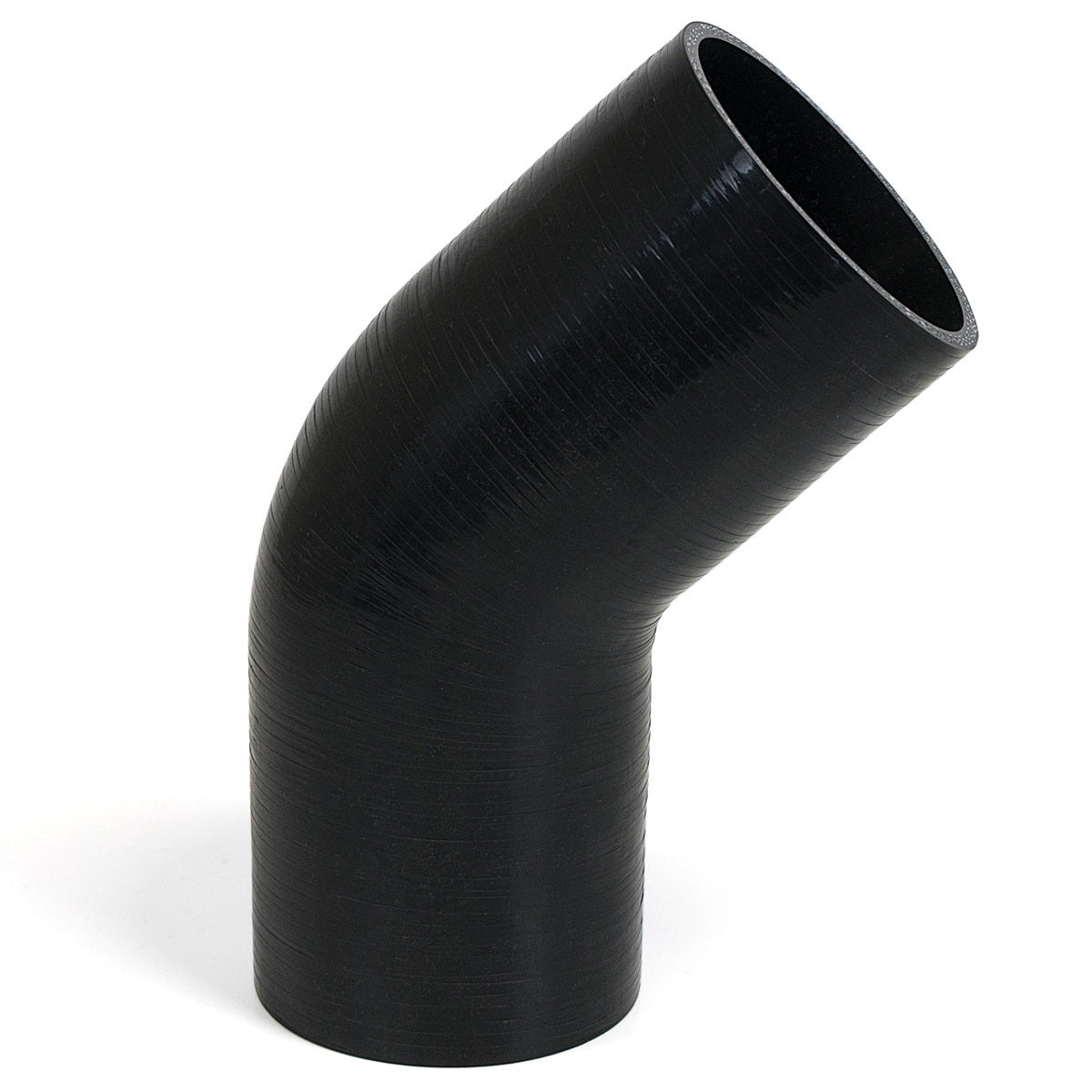 SAAS 45Deg 4 Ply Silicone Hose 95mm x 95mm Black (SSH459595)