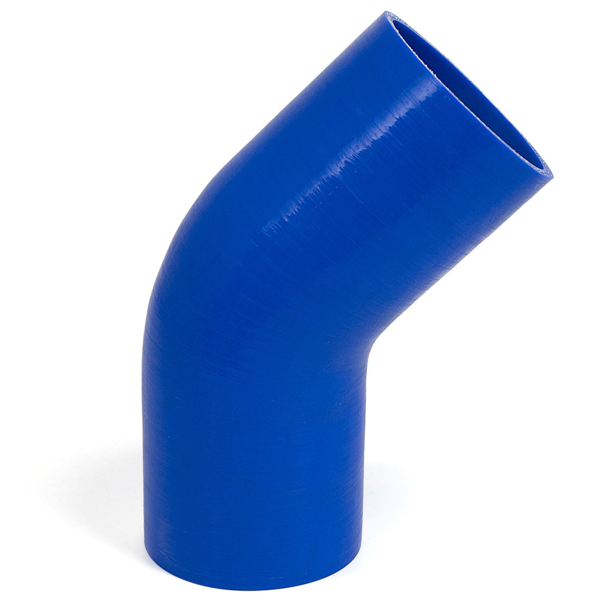 SAAS 45Deg 4 Ply Silicone Hose 95mm x 95mm Blue (SSH459595E)