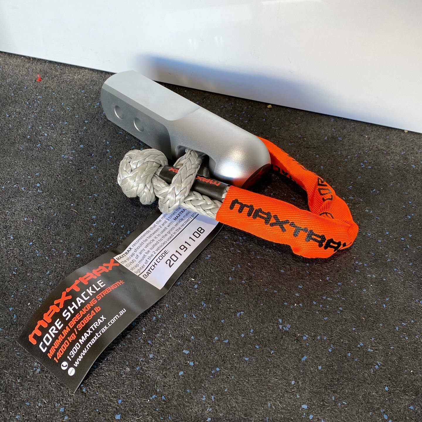 BILLET MAXTRAX HITCH 50MM 2 INCH ( WLL : 19400LB 8800KG WITH MTRX CORE SHACKLE