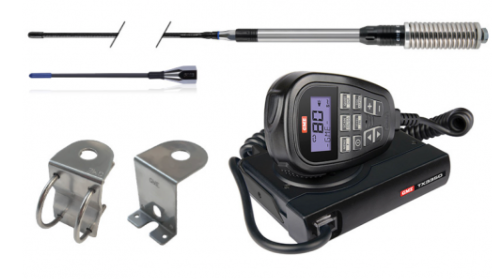 GME TX3350UVP 5 WATT SUPER COMPACT UHF CB RADIO VALUE PACK