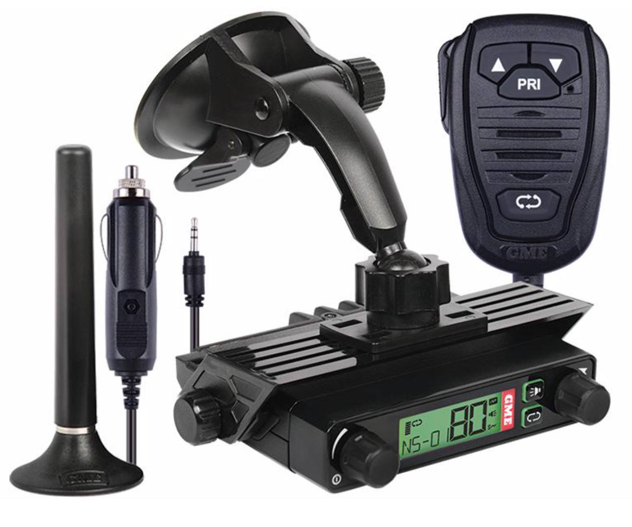 GME TX3120SPNP 5 WATT SUPER COMPACT UHF CB RADIO - PLUG 'N' PLAY KIT