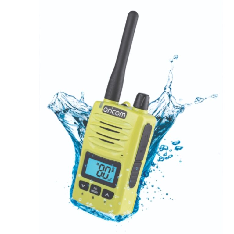 ORICOM DTX600LME Lime Waterproof IP67 5 Watt Handheld UHF CB Radio