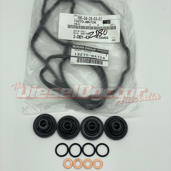 GENUINE ROCKER COVER GASKET KIT ZD30 PATROL 3.0 LTR COMMON RAIL 2006