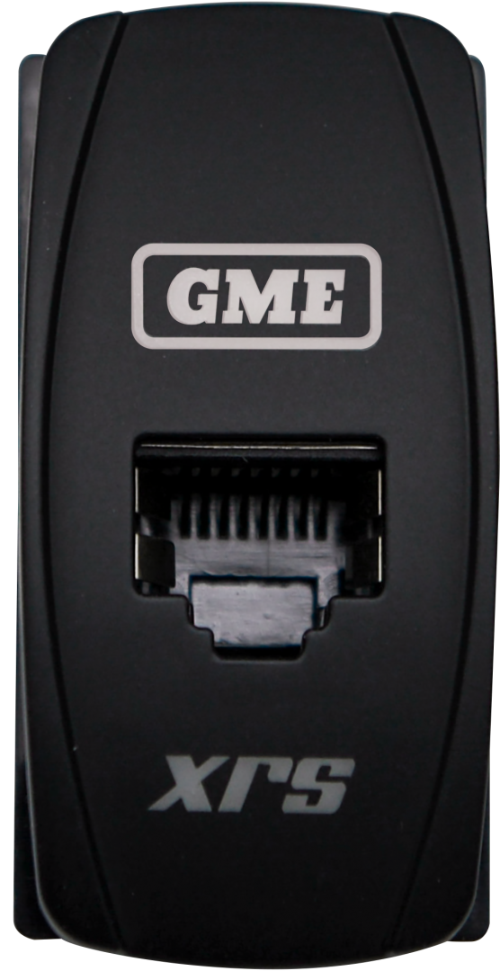 GME RJ45 PASS-THROUGH ADAPTOR - TYPE 6 (WHITE) (XRS-RJ45W6)
