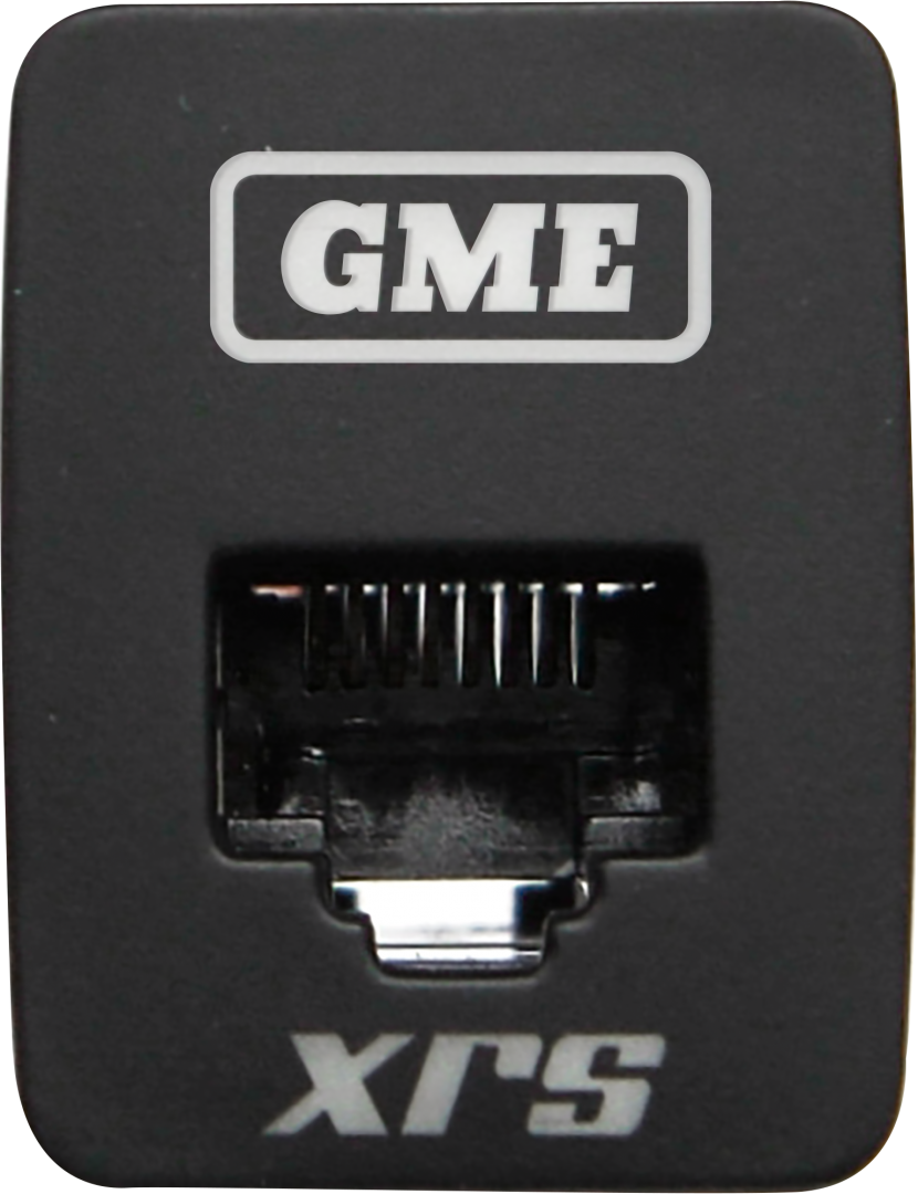 GME RJ45 PASS-THROUGH ADAPTOR - TYPE 8 (WHITE) (XRS-RJ45W8)