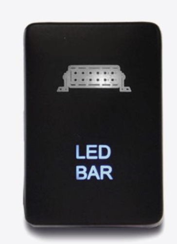 LIGHT FORCE LED BAR SWITCH TO SUIT TOYOTA/HOLDEN/FORD (CBSWTY2L)
