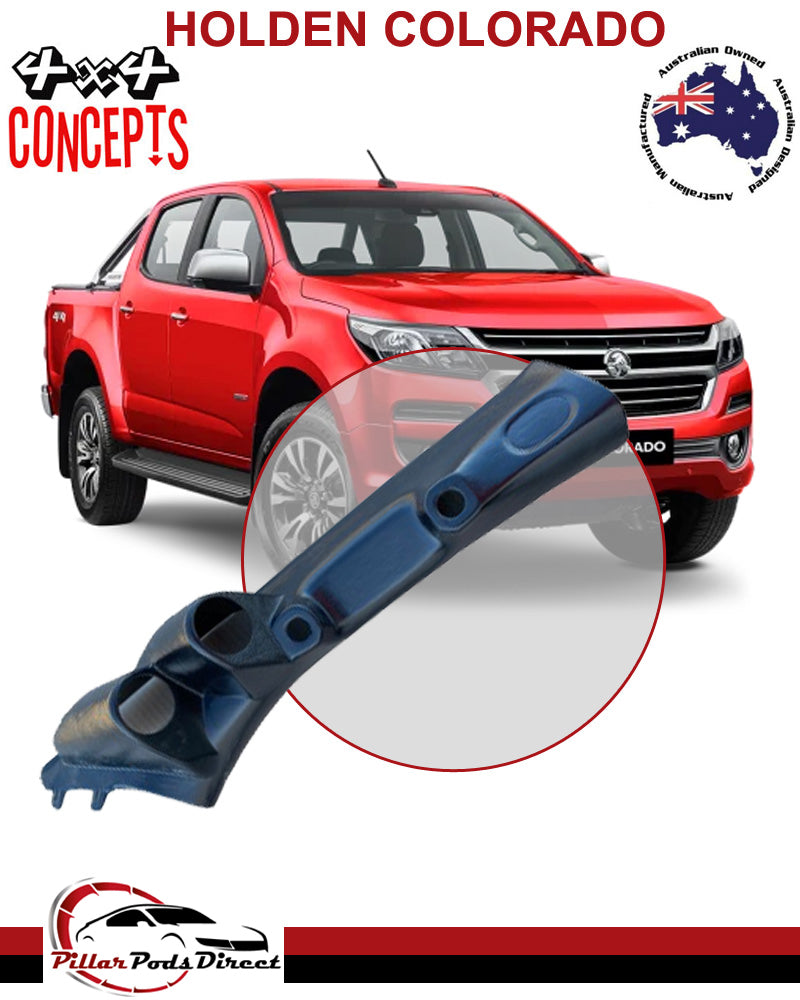 HOLDEN COLORADO RG SERIES 1 DOUBLE PILLAR POD BLACK 2012-2016