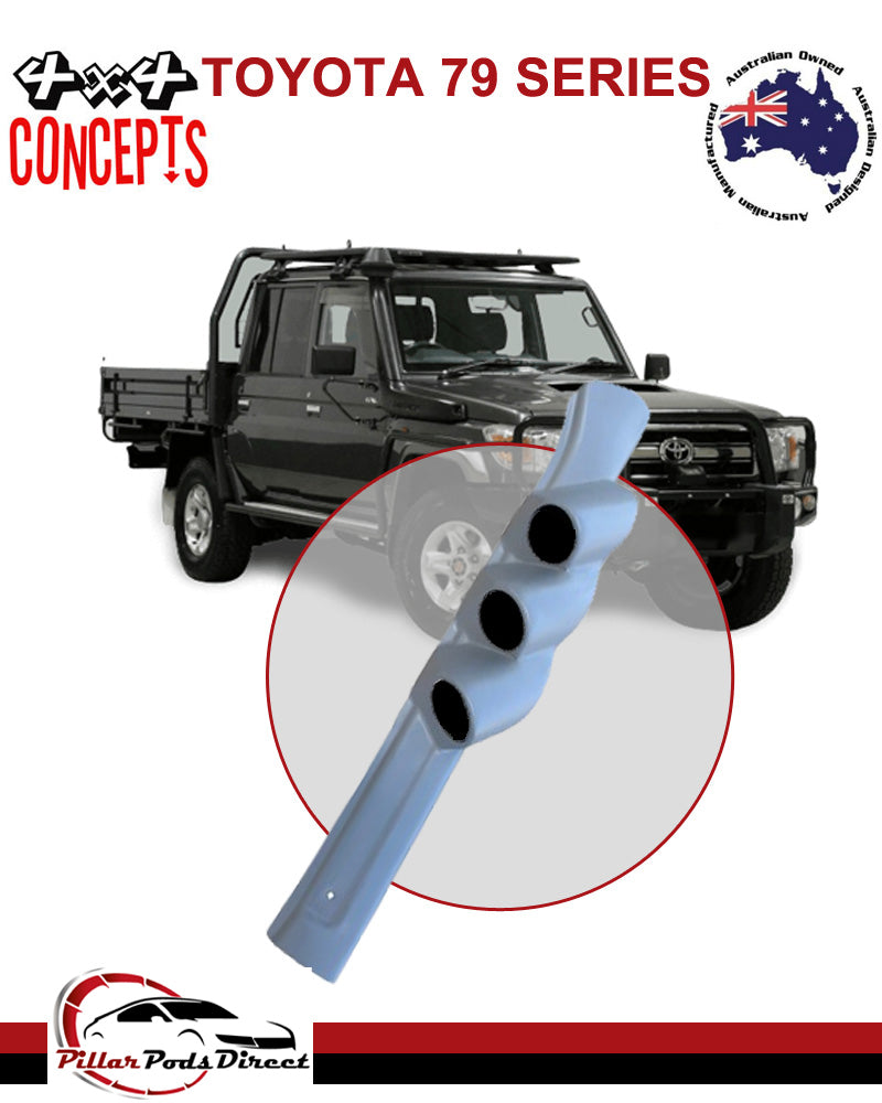 TOYOTA 79 SERIES EARLY Interior Triple Painted PAINTED FACTORY GREY