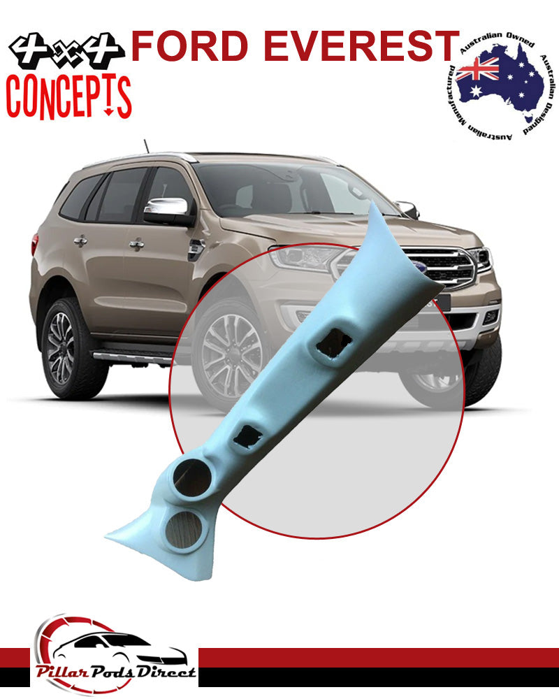 FORD EVEREST 2 x 52mm PAINTED Factory Cream 2015-ON