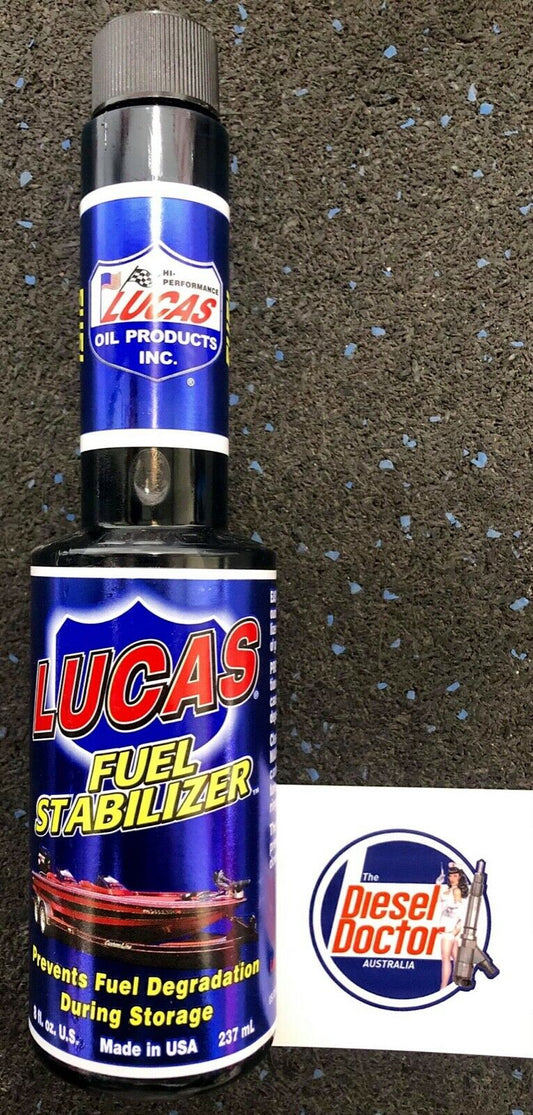 LUCAS OIL FUEL STABILIZER PREVENTS FUEL DEGRADATION AUTOMOTIVE / JET SKI / BOAT