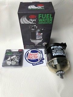 SAAS 4X4 4WD DIESEL FUEL WATER SEPARATOR SUITS DIESEL WITH FITTINGS 5/16 fitting