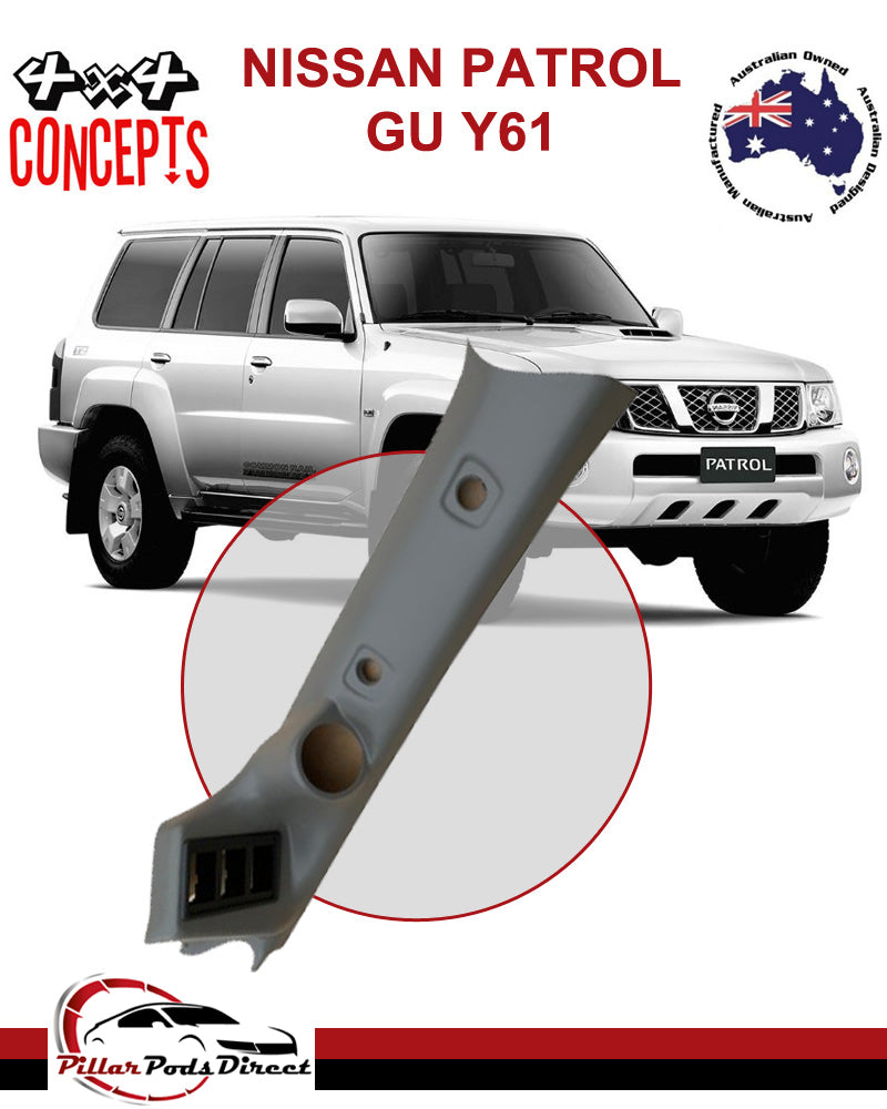 NISSAN PATROL GU Y61 1 X GAUGE 3 X ROCKER SWITCHES PAINT CODE K (GUKSG)