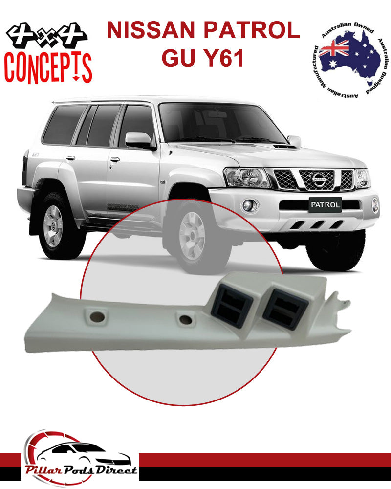 NISSAN PATROL 4 ROCKER SWITCH PASSENGER SIDE/ LHD PILLAR POD PAINTED TRIM J