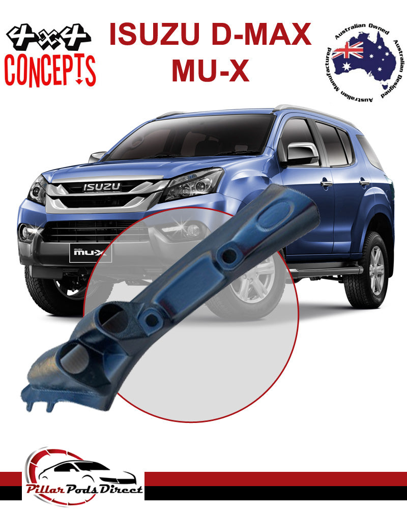 ISUZU D-MAX MU-X DOUBLE PILLAR POD BLACK 2012-2016