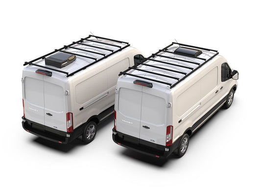 FRONT RUNNER Ford Transit (L3H2/136" WB/Medium Roof) (2013-Current) Slimpro Van Rack Kit - by Front Runner (KVFT003TBP)