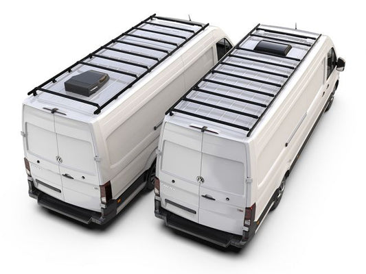 FRONT RUNNER Volkswagen Crafter (L5H2/ LWB Maxi/Standard Roof) (2017-Current) Slimpro Van Rack Kit - by Front Runner (KVVC003TBP)