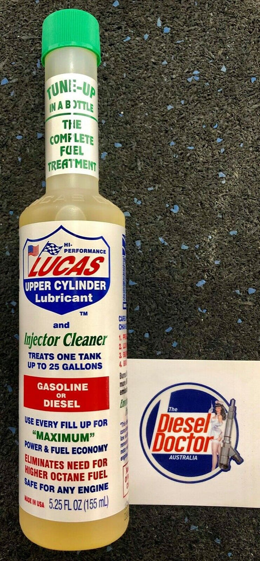 LUCAS OIL : DIESEL FUEL TREATMENT INJECTOR CLEANER AND TUNE UP 155ML