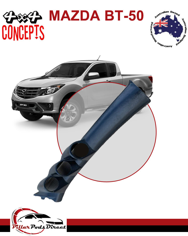 MAZDA BT50 3 GAUGE PILLAR POD NOT PAINTED 2006-2011 (BT3B)