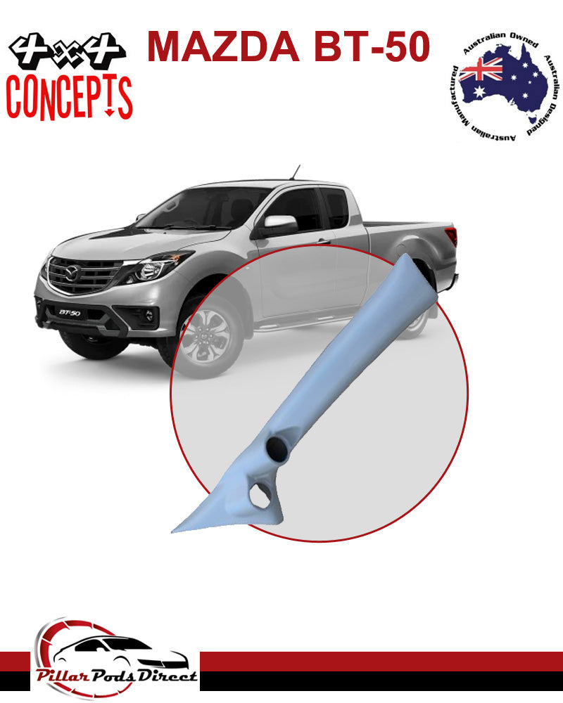 MAZDA BT50 2 GAUGE PILLAR POD PAINTED 2011-2015