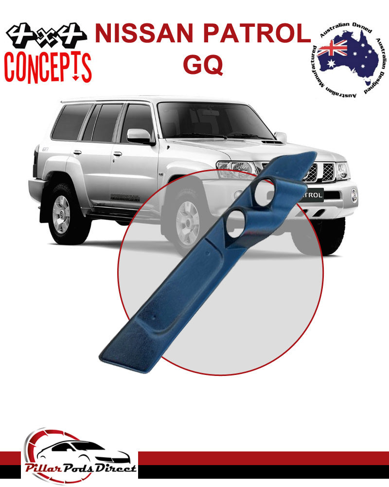 NISSAN PATROL GQ 2 GAUGE PILLAR POD NOT PAINTED (GQ2)