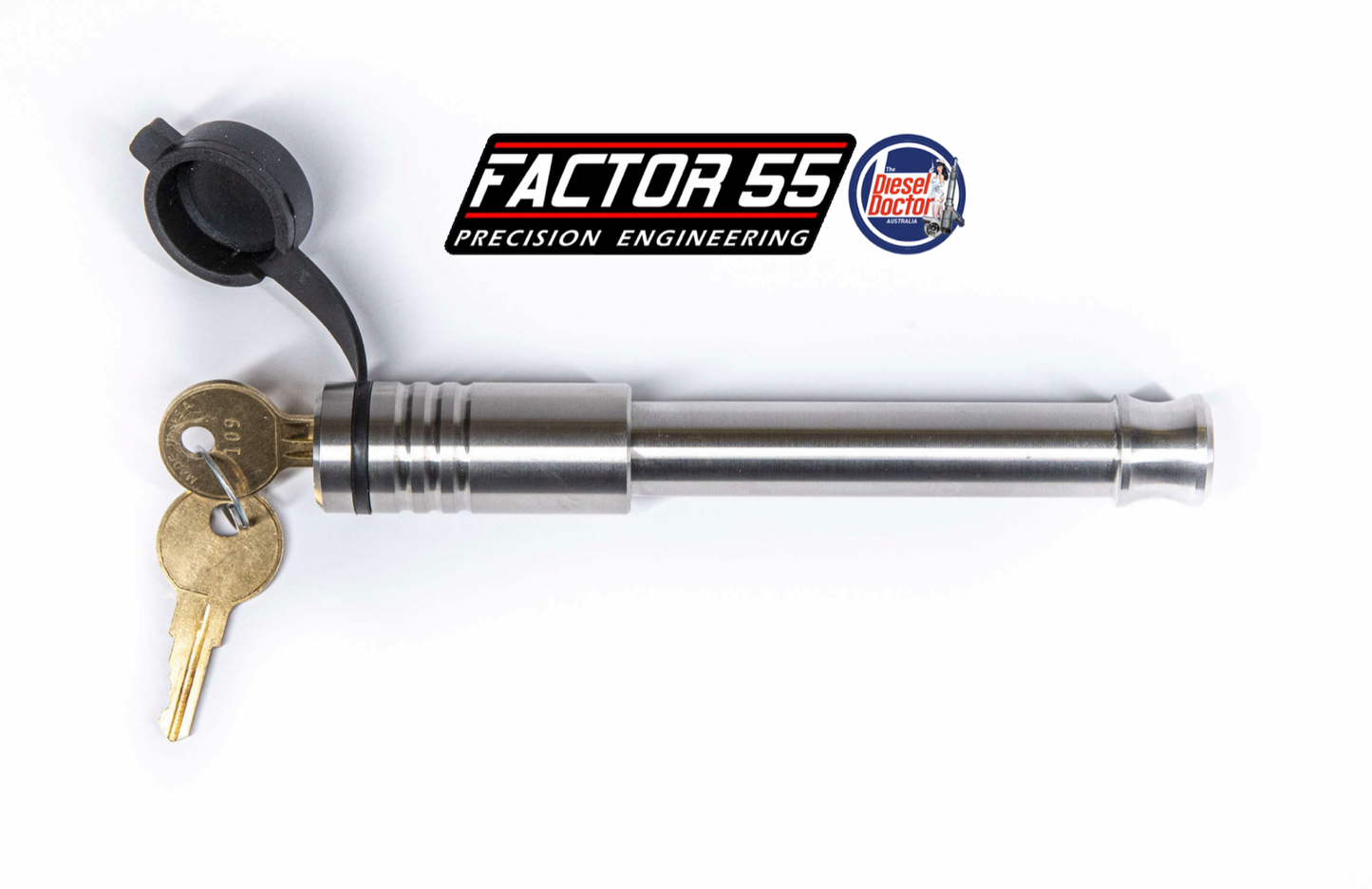 FACTOR 55 LOCKING HITCH PIN SUITS 2-2.5'' HITCH RECEIVERS/ HITCH PINS