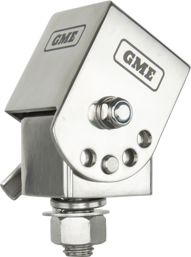 GME FOLD-DOWN ANTENNA MOUNTING BRACKET - STAINLESS STEEL (MB042)