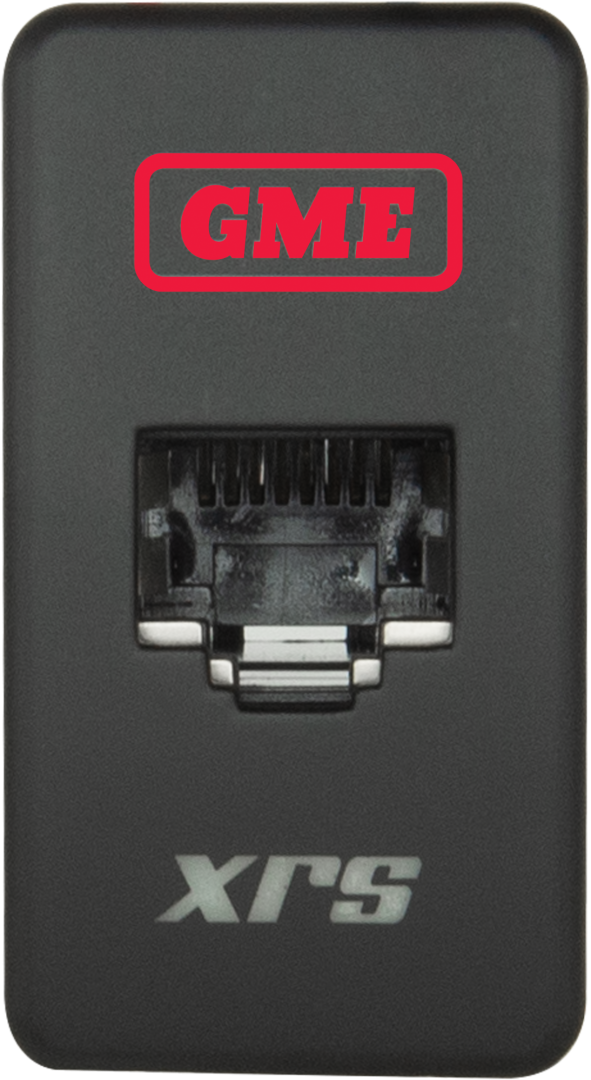 GME RJ45 PASS-THROUGH ADAPTOR - TYPE 4 (RED) (XRS-RJ45R4)