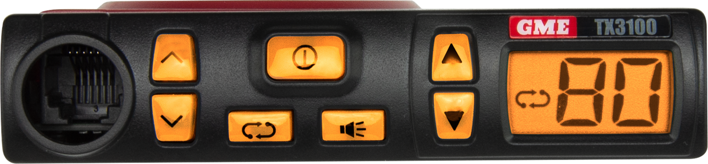 GME TX3100DP 5 Watt Super Compact UHF CB Radio