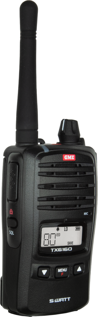 GME TX6160TP 5/1 WATT UHF CB HANDHELD RADIO - TWIN PACK