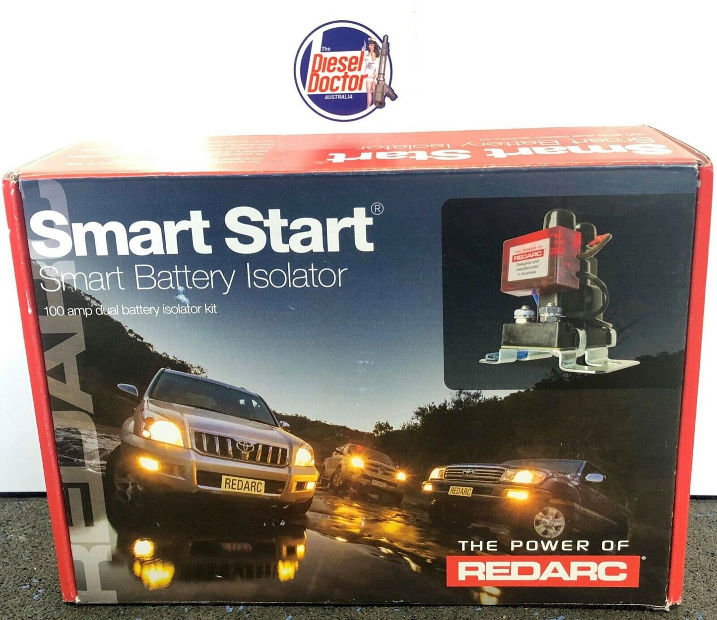 REDARC SMART START BATTERY ISOLATOR & WIRING KIT 12V : SBI12KIT