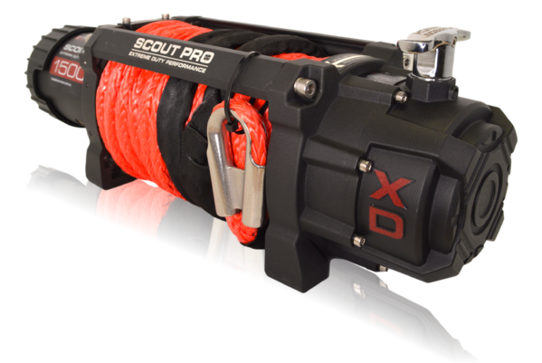 CARBON SCOUT PRO 15.0K EXTREME DUTY 15000LB ELECTRIC WINCH