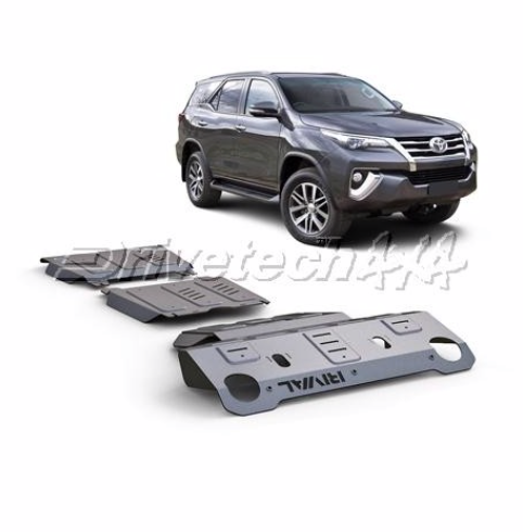 DT-UBA18 Drivetech 4x4 Underbody Armour by Rival suitable for Toyota Fortuner (2015-On)