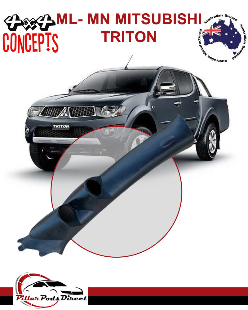 ML-MN MITSUBISHI TRITON 2 GAUGE PILLAR POD NOT PAINTED (SUITS AIRBAG) 2006-2015