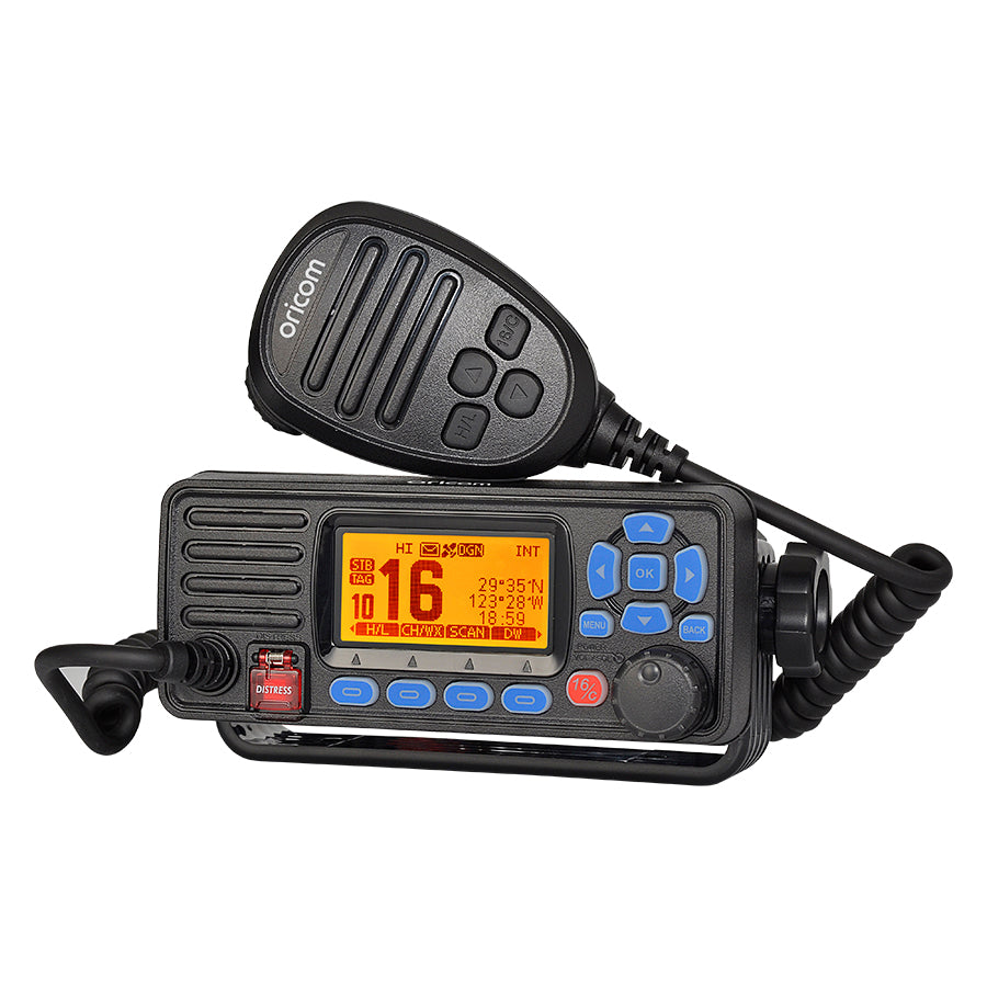 ORICOM MX1100G VHF DSC Fixed Mount Marine Radio with Built in GPS Receiver (MX1100G)