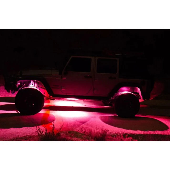 KC HILITES C-Series RGB multi-colour multi-use LED 6-light system - 5W Flood beam