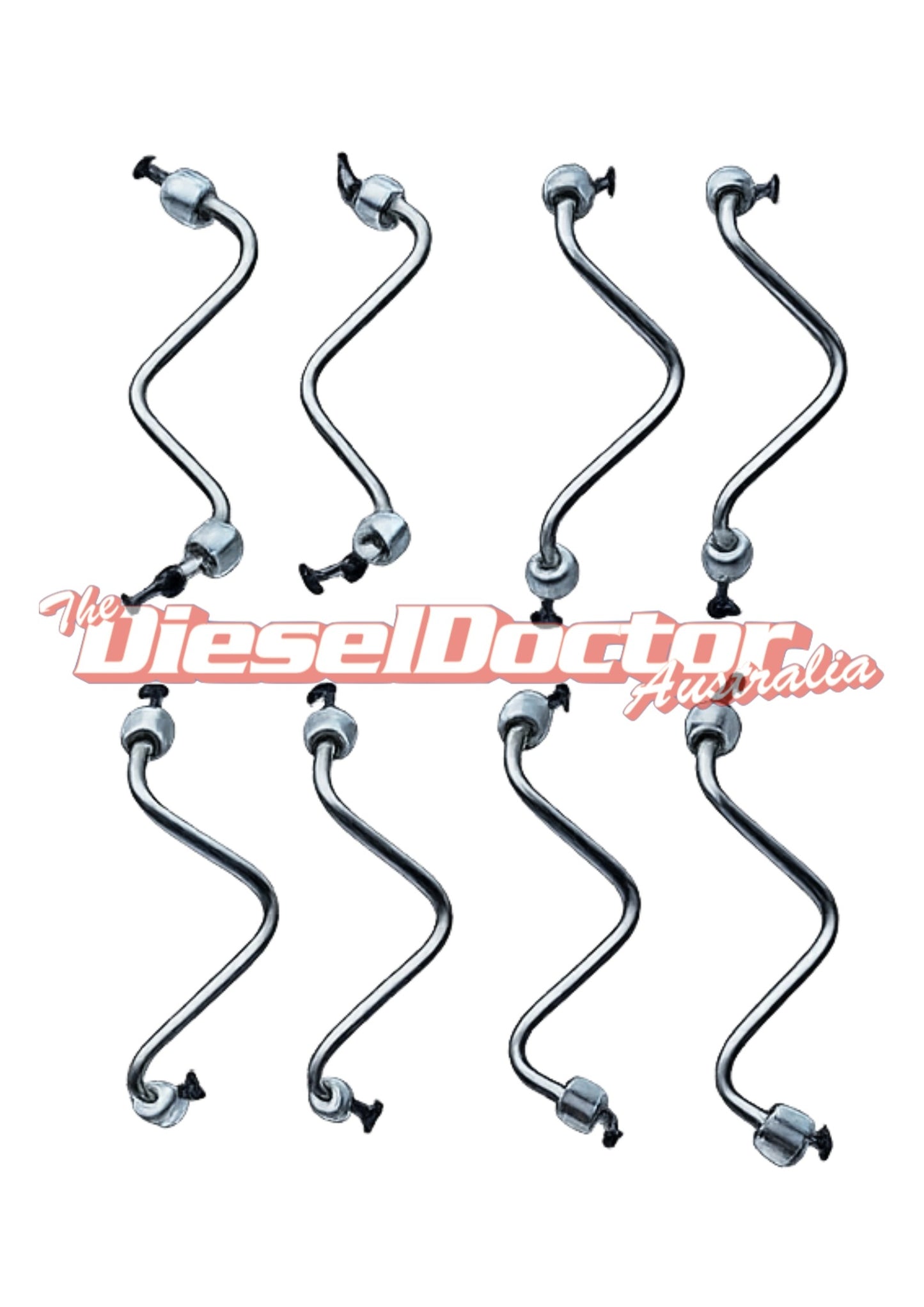 GENUINE INJECTOR FUEL LINE/PIPESET suits Toyota Landcruiser 1VD DPF 79 / 200 series 2016-onwards