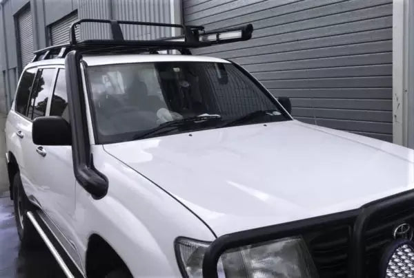 FATZ 100/105 Series Land Cruiser 4″ Snorkel POLISHED / POWDER COATED BLACK