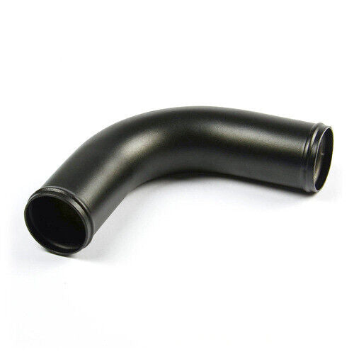 SAAS Pipe 57mm Ø x 90 Deg Aluminium Black Powder Coat