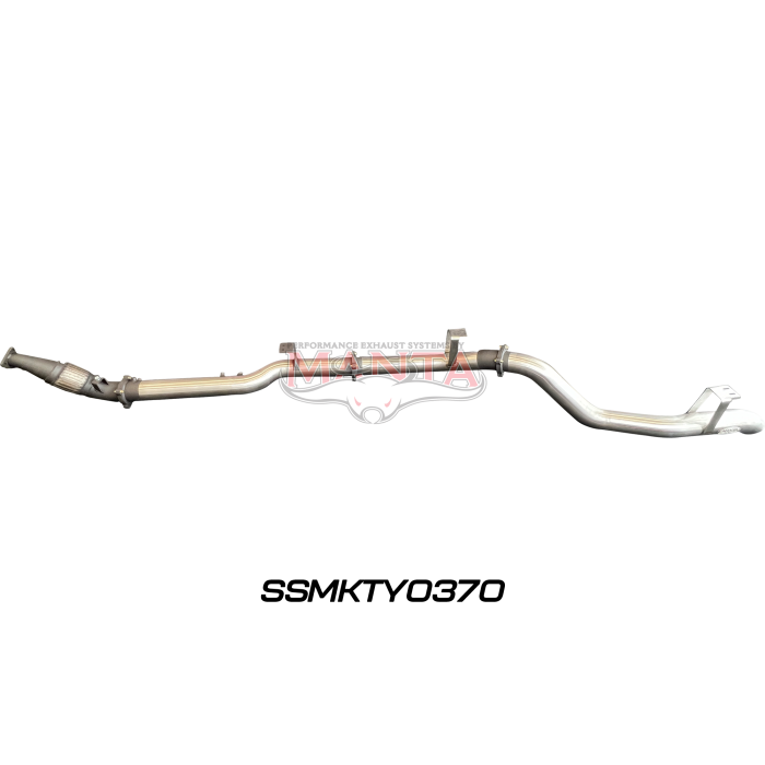 MANTA 4X4 3"/4" EXHAUST TOYOTA LANDCRUISER VDJ76 4.5L 1VD V8 TURBO DIESEL WAGON (WITH DPF) OCT 2016 ON