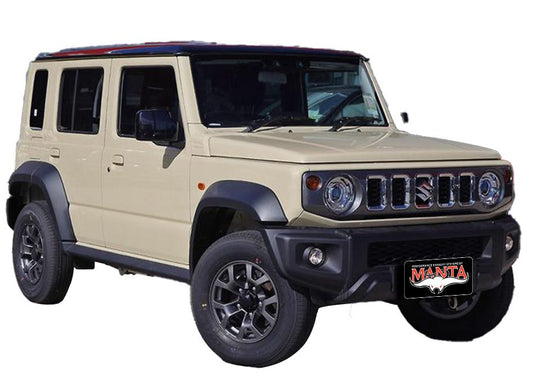 MANTA 4X4 SUZUKI JIMNY JJ 1.5L PETROL XL 5 DOOR 2023 ONWARDS 2.5" ALUMINISED/STAINLESS STEEL EXHAUST
