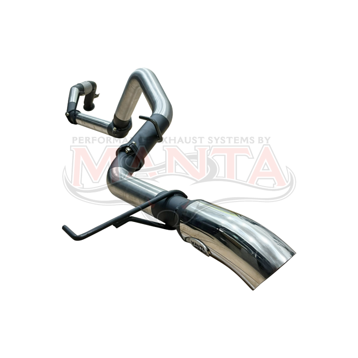 MANTA 4X4 TOYOTA LANDCRUISER 300 SERIES WAGON FJA300R 3.3L V6 TWIN TURBO DIESEL WAGON (WITH DPF) 3"/ 4" STAINLESS STEEL/BLACK TIPS EXHAUST