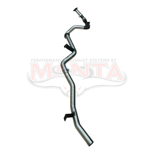 MANTA 4X4 3" STAINLESS STEEL EXHAUST Toyota 2025 Landcruiser 76 Series Wagon GDJ76 2.8L 4cyl Turbo Diesel Wagon (with DPF) 2023-2025