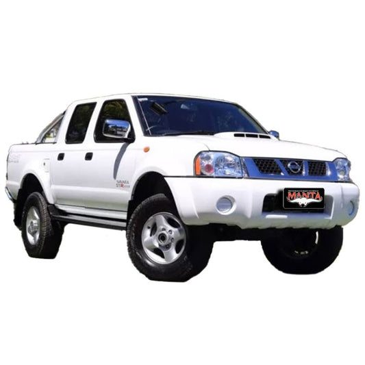 MANTA 4X4 NISSAN NAVARA D22 2.5L TURBO DIESEL 2006-2015 3" ALUMINISED/STAINLESS STEEL EXHAUST