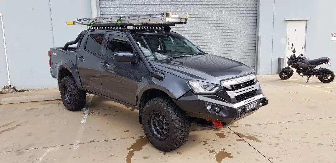 FATZ Isuzu D-Max 4″ Snorkel MY20.5 ON POLISHED / POWDER COATED BLACK