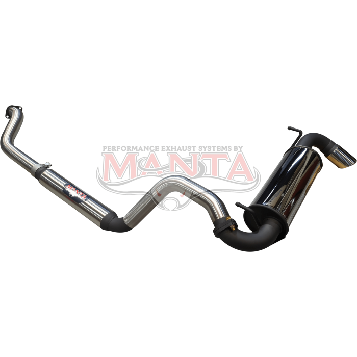 MANTA 4X4 SUZUKI JIMNY WAGON GJ 1.5L PETROL 2021 ONWARDS 2.5" ALUMINISED/STAINLESS STEEL EXHAUST